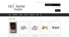 Desktop Screenshot of ddsdentalsupply.com
